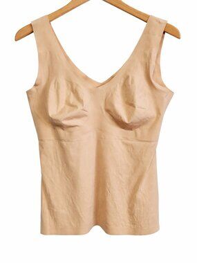 KNIX LuxeLift Evolution Tank Top Shapewear Seamless Nude Womens XXL+ 40E 40F 40G